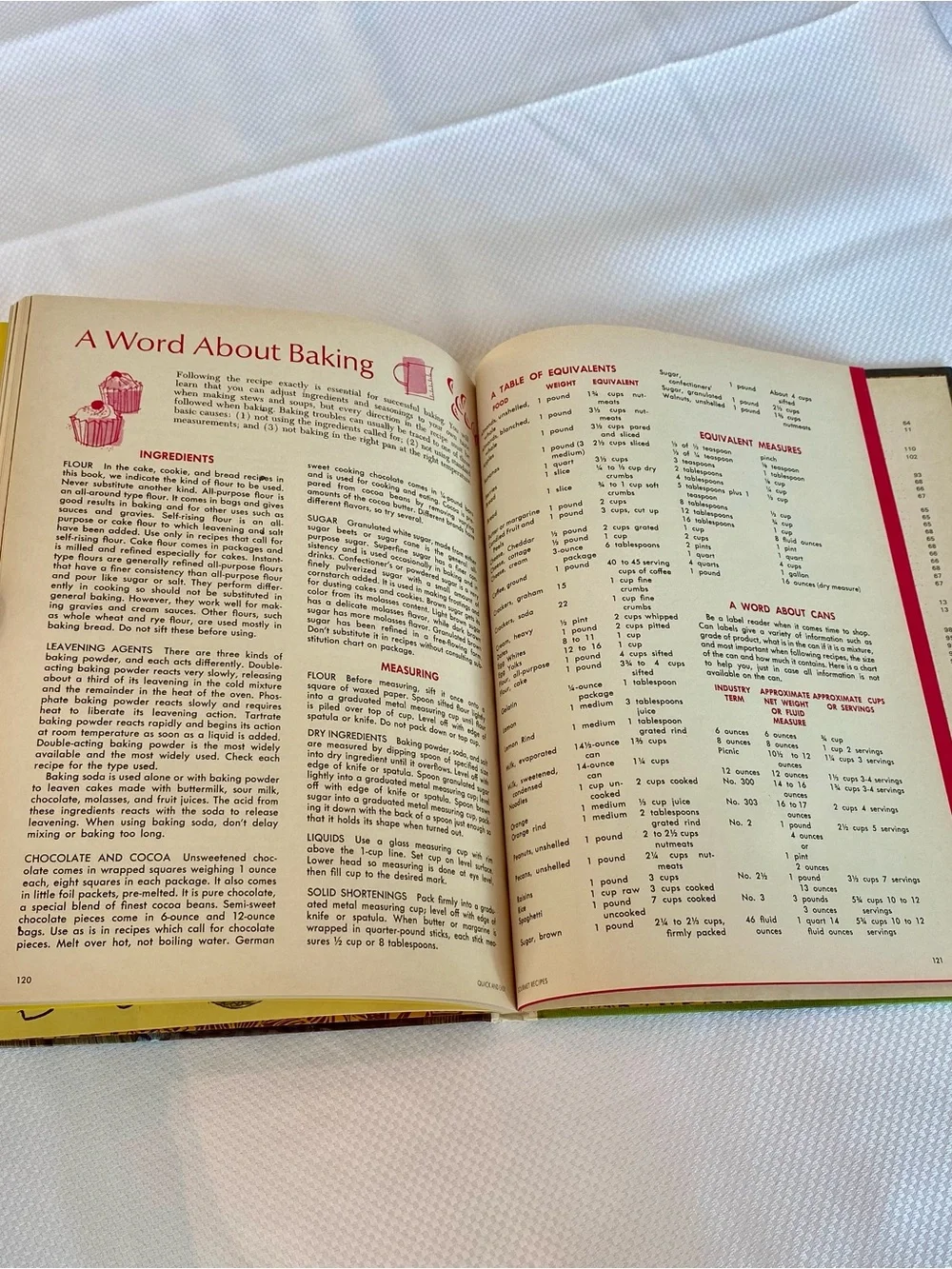 Quick and Easy Gourmet Recipes Cookbook - Brown/Red Cover 1960s